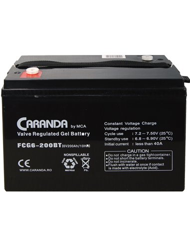 CARANDA FCG Stationara AGM / VRLA 6V 200Ah