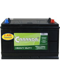 CARANDA HEAVY DUTY 12V 110Ah 1000A - Borna Tip camion