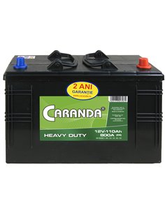 CARANDA HEAVY DUTY 12V 110Ah 800A - Borna Tip camion