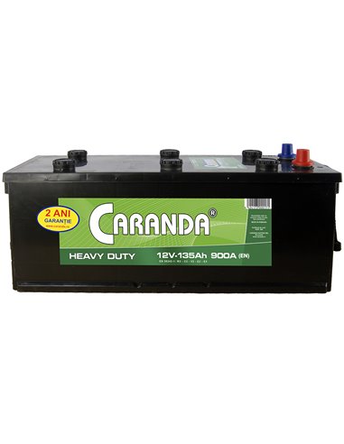 CARANDA HEAVY DUTY 12V 135Ah 900A - Borna Tip camion