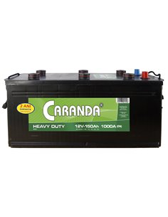 CARANDA HEAVY DUTY 12V 150Ah 1000A - Borna Tip camion