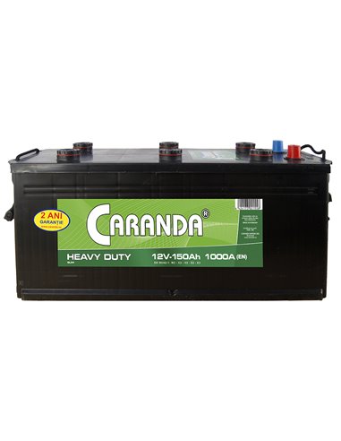 CARANDA HEAVY DUTY 12V 150Ah 1000A - Borna Tip camion