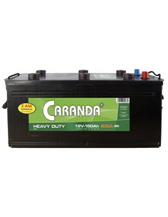 CARANDA HEAVY DUTY 12V 150Ah 900A - Borna Tip camion