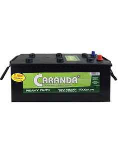 CARANDA HEAVY DUTY EMS 12V 150Ah 1000A - Borna Tip camion