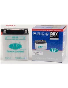 LANDPORT DRY Power on Command - moto 12V 12Ah - Borna Normala (dreapta +)