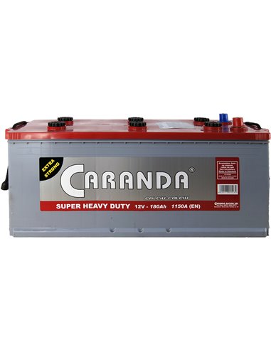 CARANDA SUPER HEAVY DUTY 12V 180Ah 1150A - Borna Tip camion