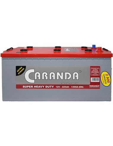 CARANDA SUPER HEAVY DUTY 12V 225Ah 1300A - Borna Tip camion