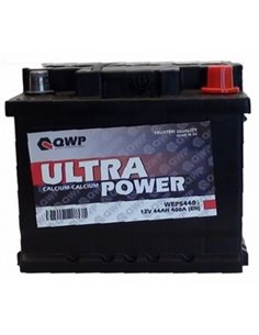 QWP Ultra Power 12V 56Ah 480A - Borna Inversa (stanga +)