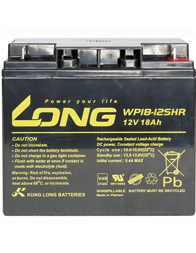 CARANDA LONG Stationara AGM/VRLA 12V 18Ah