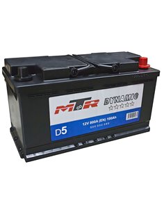 ROMBAT MTR-DYNAMIC 12V 100Ah 800A - Borna Normala (dreapta +)