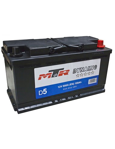 ROMBAT MTR-DYNAMIC 12V 100Ah 800A - Borna Normala (dreapta +)