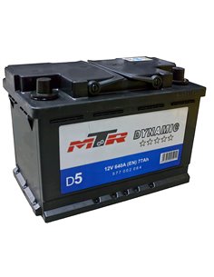 ROMBAT MTR-DYNAMIC 12V 77Ah 640A - Borna Normala (dreapta +)