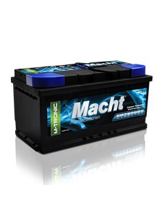 MACHT M-TRONIC 12V 92Ah 850A - Borna Normala (dreapta +)