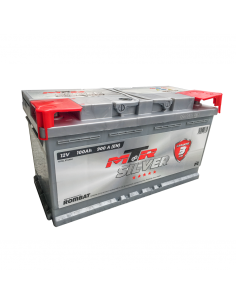 ROMBAT MTR SILVER 12V 100Ah 900A - Borna Normala (dreapta +)