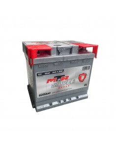 ROMBAT MTR SILVER 12V 55Ah 540A - Borna Normala (dreapta +)