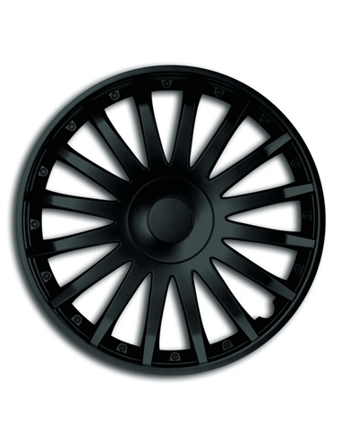 SET CAPACE ROTI 16' NEGRE CRYSTAL