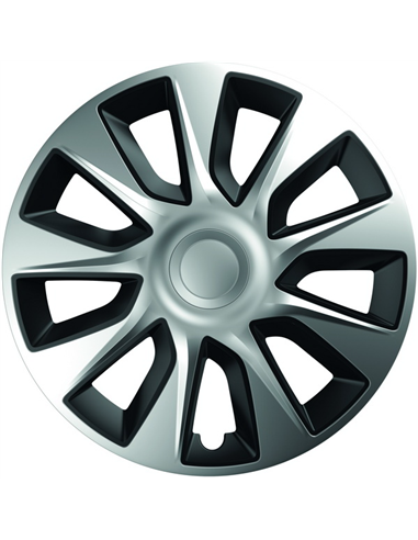 SET CAPACE ROTI 13' SILVER&BLACK STRATOS