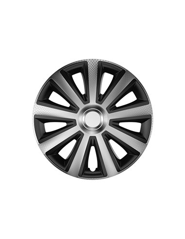 SET CAPACE ROTI 15' VR CARBON AVIATOR SILVER&BLACK