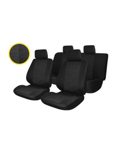 SET HUSE SCAUN TRAFFIC - NEGRU 007