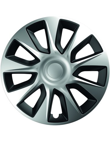 SET CAPACE ROTI 17' SILVER&BLACK STRATOS