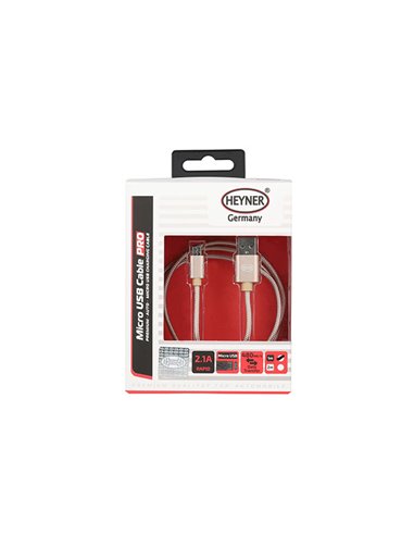 CABLU DE DATE PREMIUM MICRO USB GOLD 1M