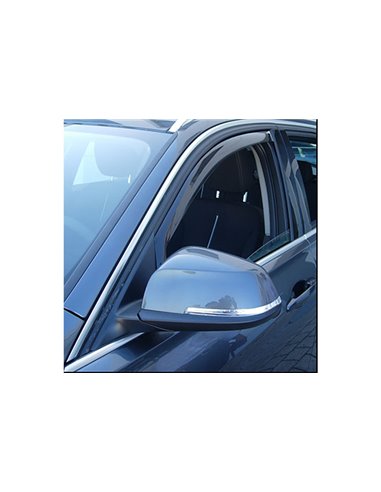 SET DEFLECTOARE AER FATA FARAD PENTRU SKODA OCTAVIA (2004-2012) (FIXARE CU BANDA ADEZIVA)