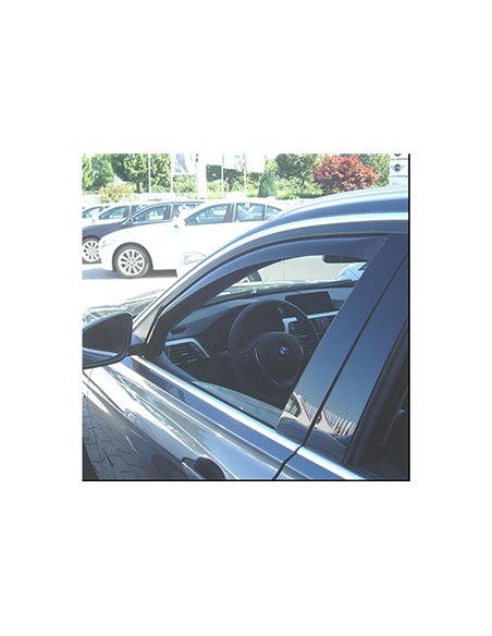 SET DEFLECTOARE AER FATA FARAD PENTRU SKODA OCTAVIA (2004-2012) (FIXARE CU BANDA ADEZIVA)