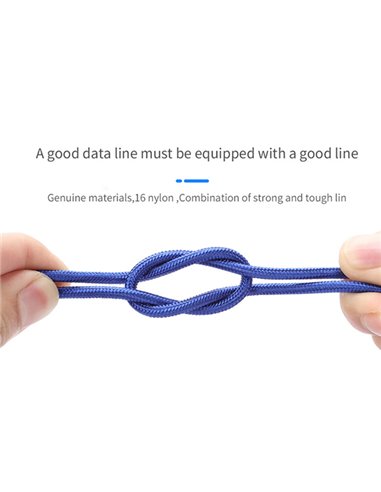 CABLU DATE INCARCARE 3IN1 FAST CHARGE 3.0 USB LA MICRO USB/TYPE-C/LIGHTNING 1.5M 3A NEGRU
