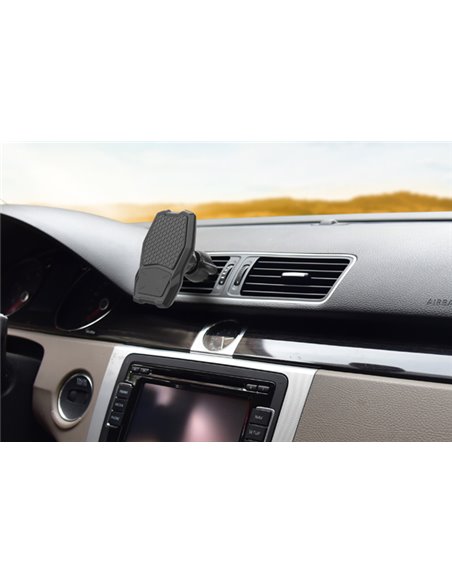 SUPORT TELEFON AUTO CU INCARCARE WIRELESS SI FIXARE IN GRILA DE VENTILATIE