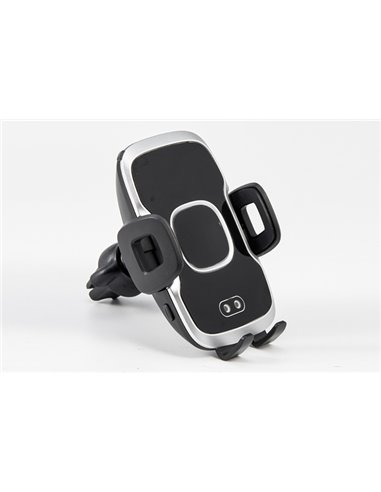 SUPORT TELEFON AUTO SMART CU INCARCARE WIRELESS FAST CHARGE SI FIXARE IN GRILA DE VENTILATIE
