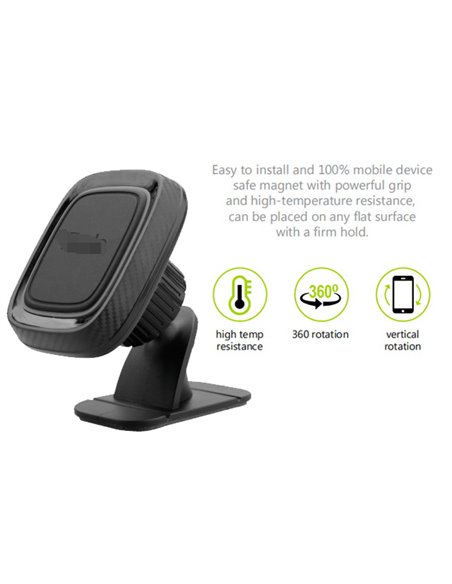 SUPORT TELEFON MAGNETIC AUTO CU FIXARE PE BORD