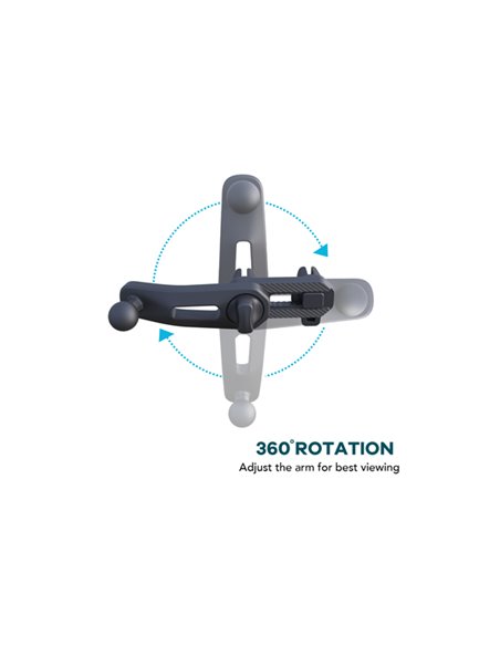 SUPORT TELEFON MAGNETIC AUTO CU FIXARE IN GRILA DE VENTILATIE SI BRAT REGLABIL