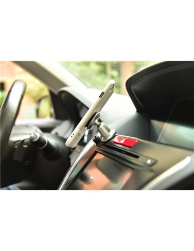 SUPORT TELEFON MAGNETIC AUTO CU FIXARE PE BORD SI ROTATIE 360