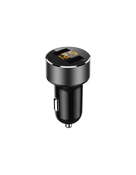 INCARCATOR AUTO 2XUSB 3.6A CU AFISAJ TENSIUNE/PUTERE LED