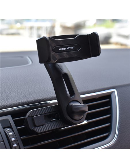 SUPORT TELEFON AUTO EXTENSIBIL 55-83MM CU PRINDERE IN GRILA DE VENTILATIE