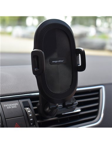 SUPORT TELEFON AUTO EXTENSIBIL 55-105MM CU PRINDERE IN GRILA DE VENTILATIE