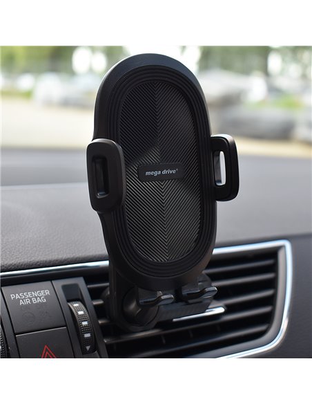 SUPORT TELEFON AUTO EXTENSIBIL 55-105MM CU PRINDERE IN GRILA DE VENTILATIE
