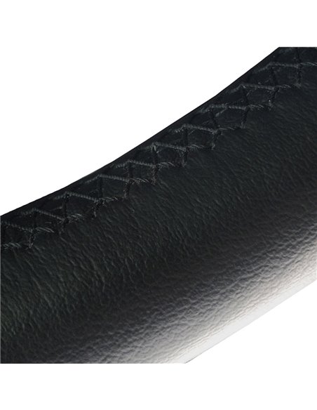 HUSA VOLAN CU SNUR PIELE NATURALA ONE LINE NEGRU 39-41 CM
