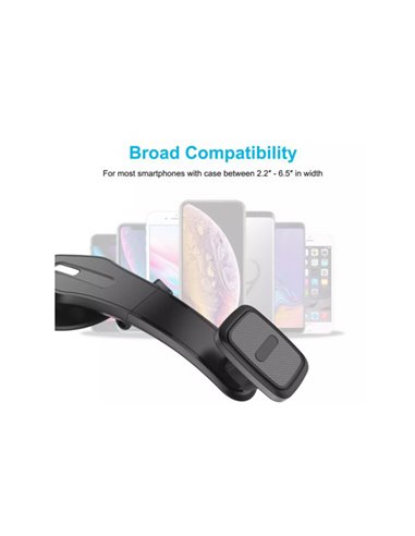 SUPORT TELEFON MAGNETIC AUTO CU FIXARE PE BORD SI BRAT FLEXIBIL
