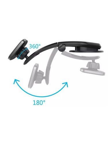 SUPORT TELEFON MAGNETIC AUTO CU FIXARE PE BORD SI BRAT FLEXIBIL