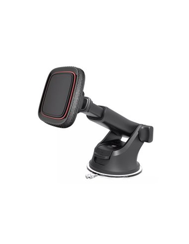 SUPORT TELEFON AUTO MAGNETIC CU FIXARE PE BORD/PARBRIZ CU VENTUZA