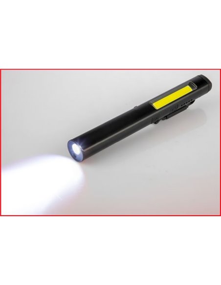 LED COB STRIPE LAMPA DE INSPECTIE 350 LUMENI CU LED UV SPOT ?I POINTER LASER