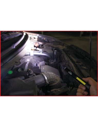 LED COB STRIPE LAMPA DE INSPECTIE 350 LUMENI CU LED UV SPOT ?I POINTER LASER