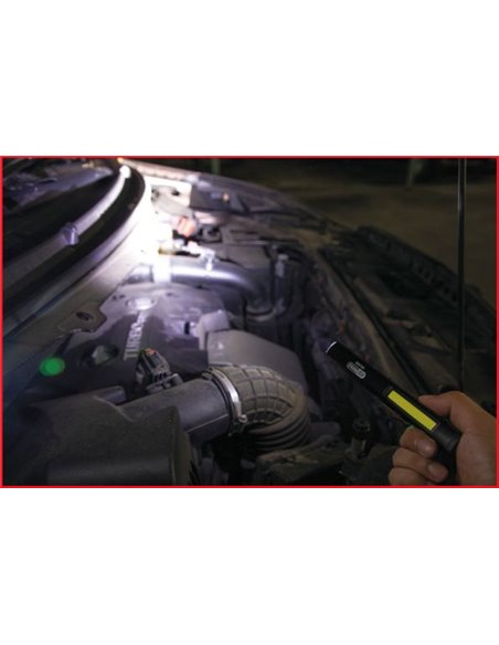 LED COB STRIPE LAMPA DE INSPECTIE 350 LUMENI CU LED UV SPOT ?I POINTER LASER