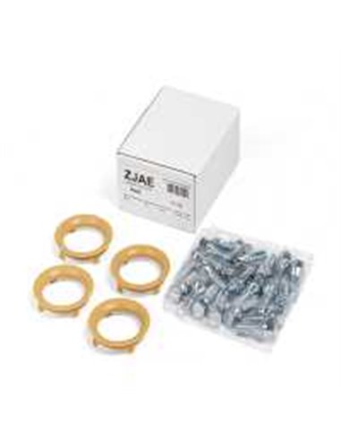 Set prezoane aliaj M14X1.50 Surub L 28mm | Hex 17 | 20buc Conic Inel  Int 57.1/Ext 70.1