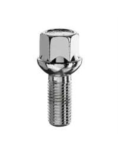 Set prezoane otel M12x1.5x28 Surub L 28mm | Hex 17 | 20buc Sferic