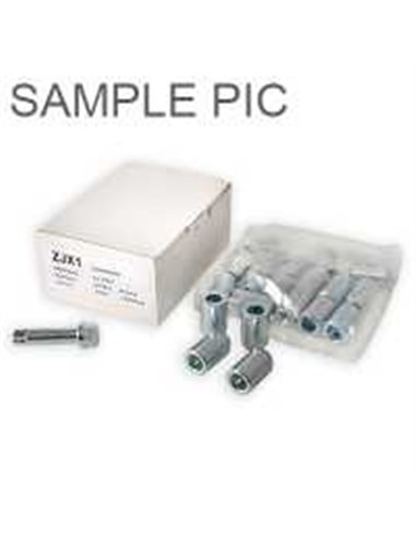 Set prezoane aliaj M12X1.50 Piulita Hex 21 | 20buc Conic Fara inel