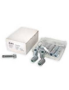 Set prezoane aliaj M12X1.50 Piulita Hex 21 | 24buc Conic Fara Inel