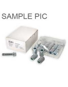 Set prezoane aliaj 1/2UNF Piulita Hex 21 | 20buc Conic Fara Inel