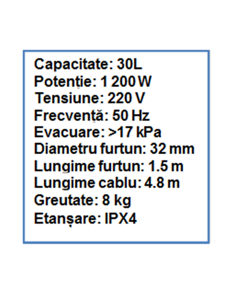 ASPIRATOR INDUSTRIAL 30L. (USCAT) JBM